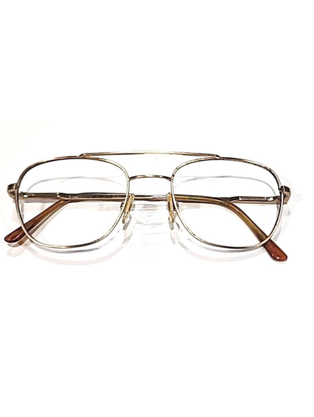 Randolph Engineering RE FGN No Lenses Gold Pilot Sunglasses Frame 52-20 140
